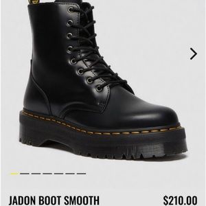 Dr Martens Jadon boot smooth leather platform